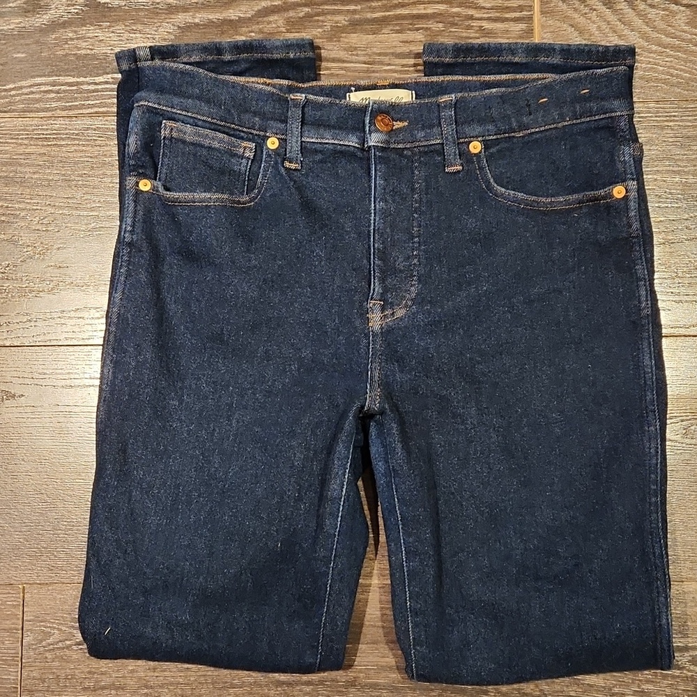 ❤️ MADEWELL MID-RISE STOVEPIPE  JEANS, 10 (30) - Picture 5 of 14